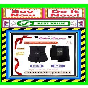 📢 CALI CURVES Snatched FAJAS Waist ➕🆒 BELT Slim Trainer SHAPEWEAR💸BUY NOW‼️🟢